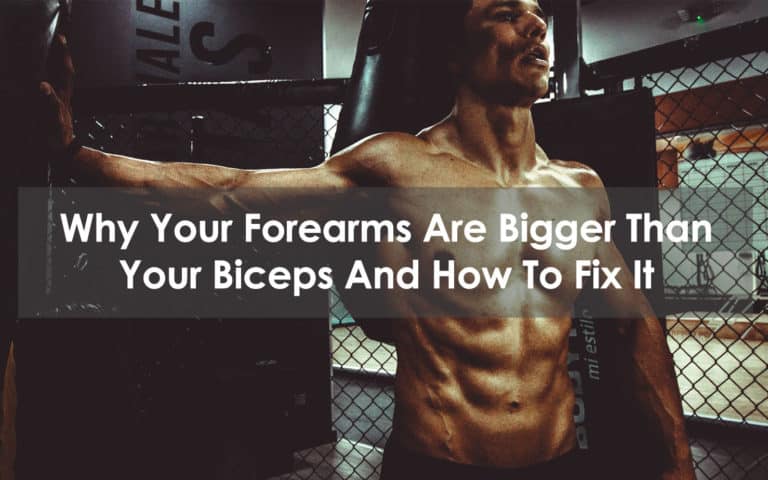 why your forearms are bigger than your biceps