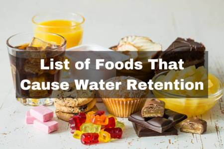 List of Foods That Cause Water Retention